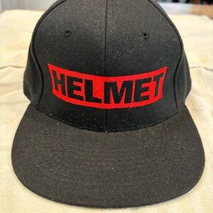 HELMET MEANTIME rock band cap. New condition
